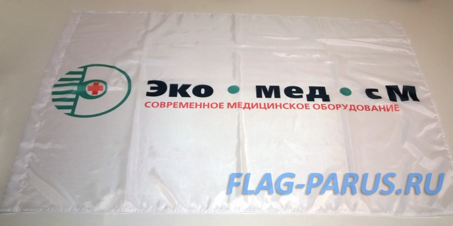 заказать флаг с логотипом